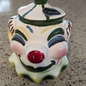 Clown Piggy Bank by Starnes (Retro MCM)